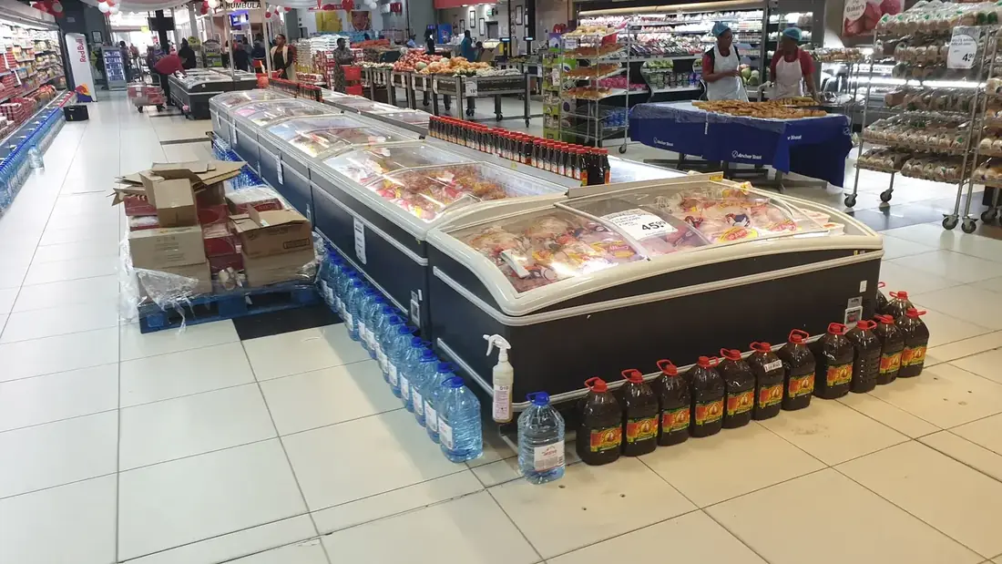 RDC display refrigeration installation