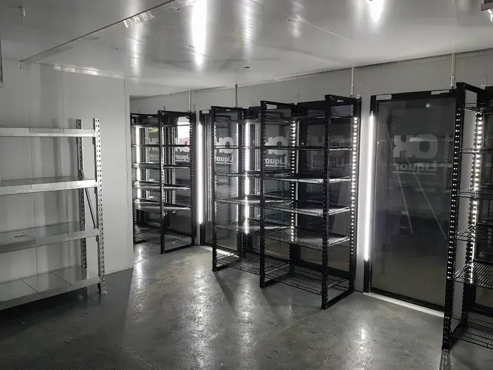 RDC display refrigeration installation