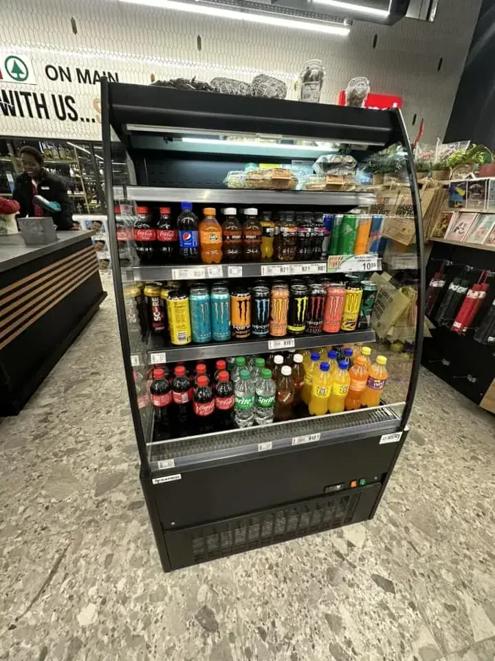 RDC display refrigeration installation