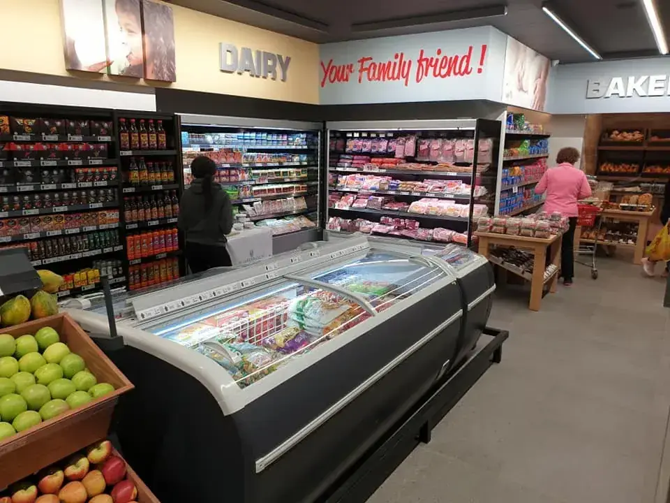 RDC display refrigeration installation