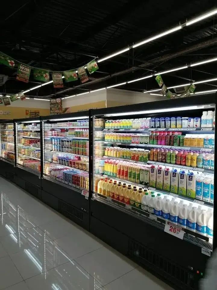 RDC display refrigeration installation