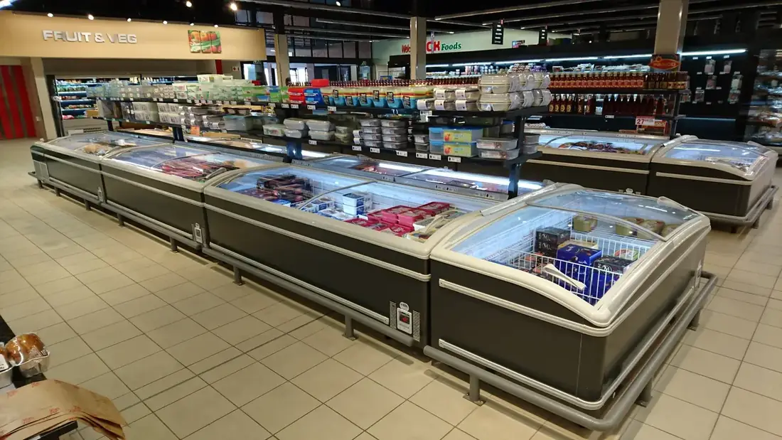 RDC display refrigeration installation