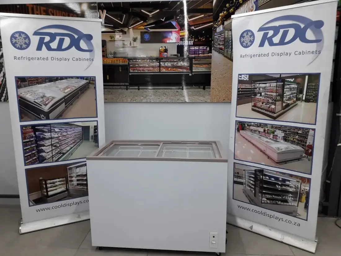 RDC display refrigeration installation