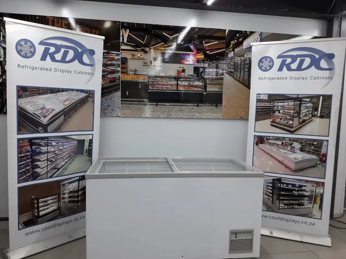 RDC display refrigeration installation