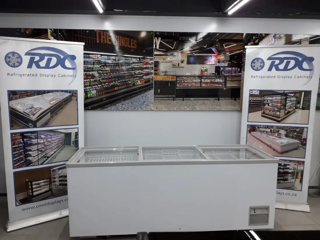 RDC display refrigeration installation