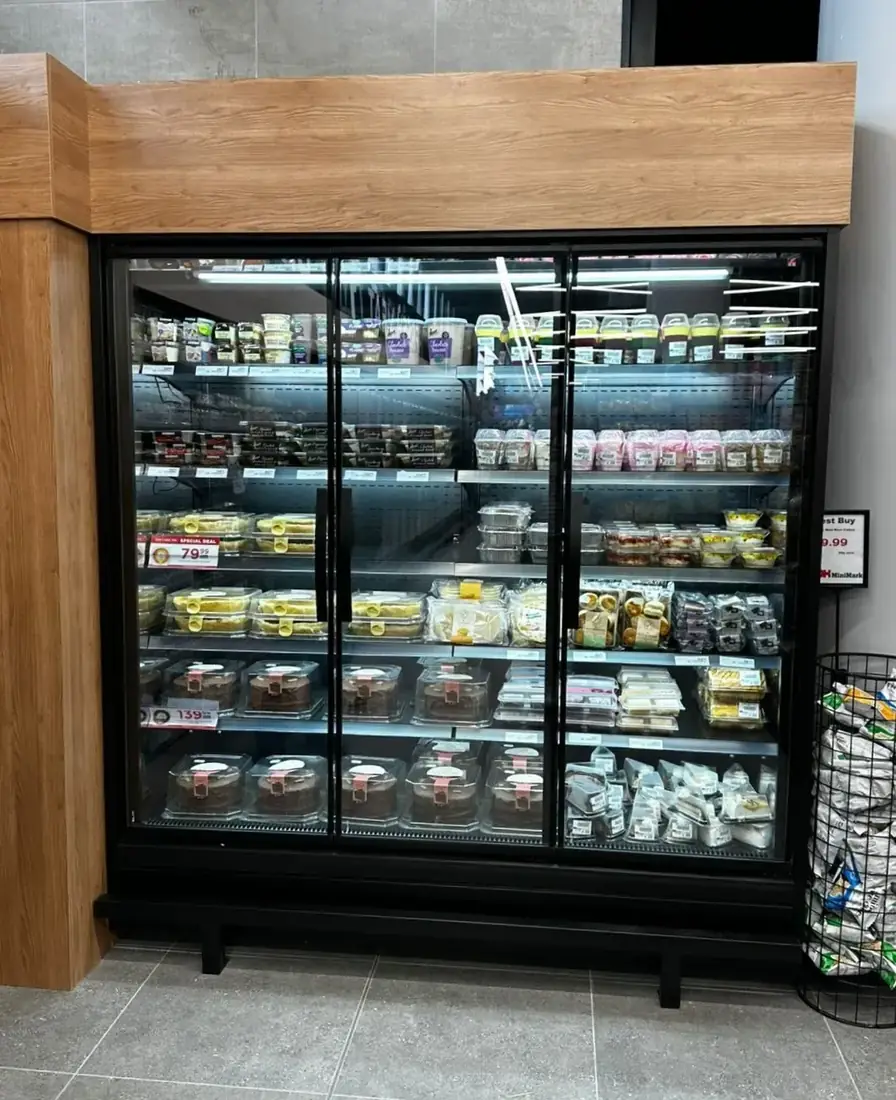 RDC display refrigeration installation