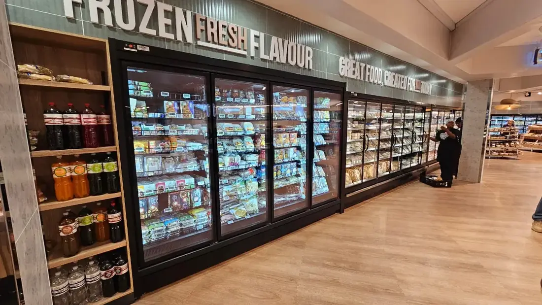 RDC display refrigeration installation