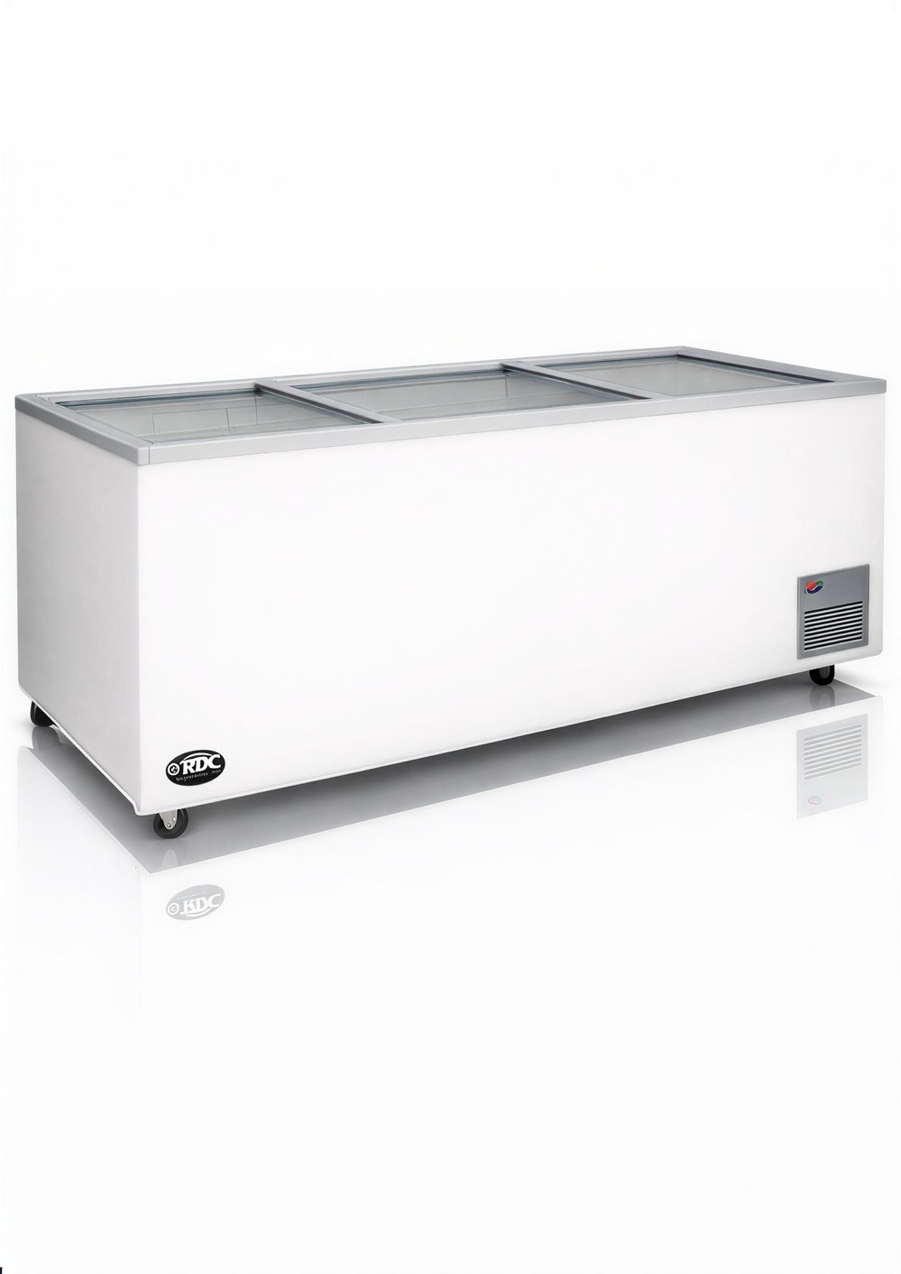 Flat Glass Top Freezer